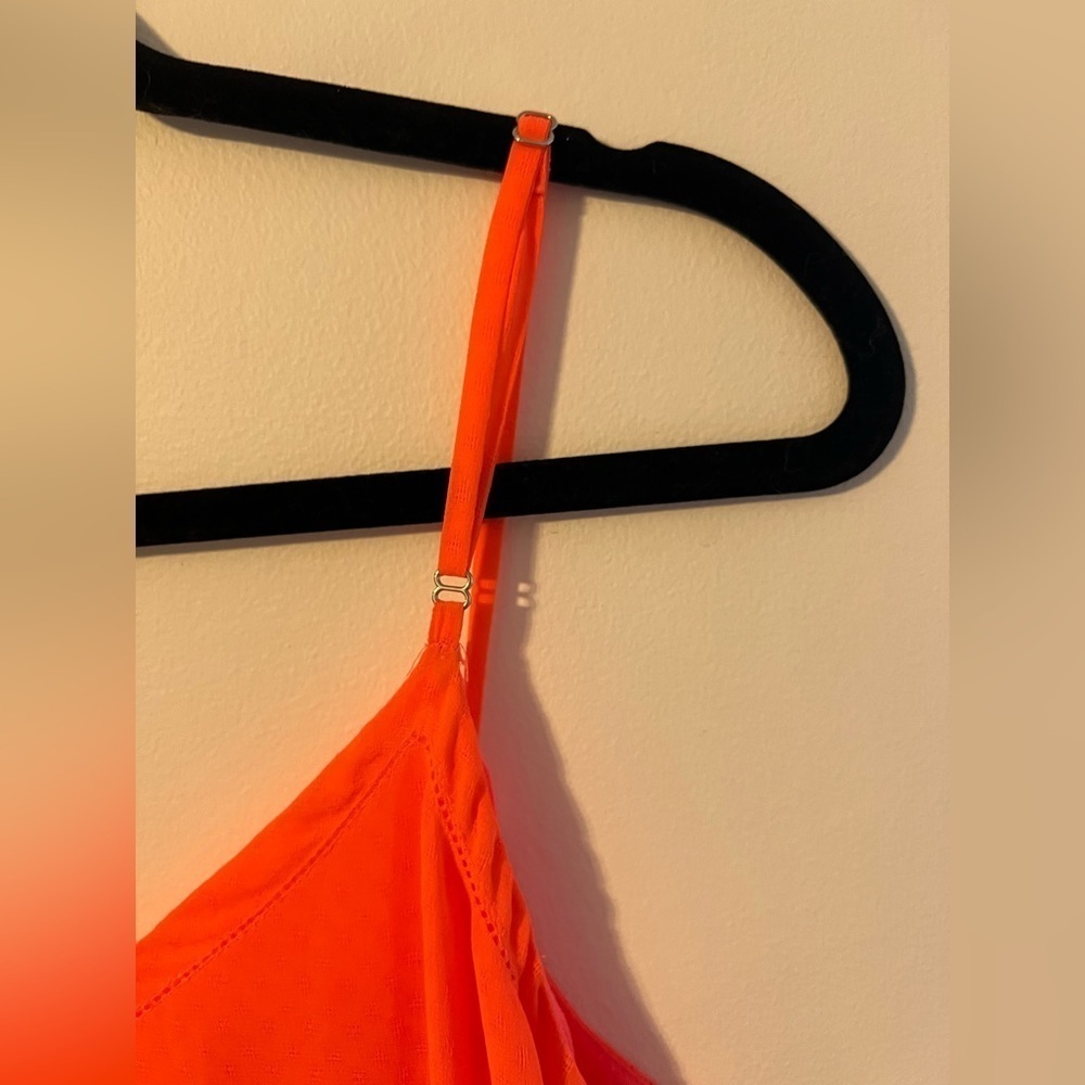 Dolce Vita Casual Mini Dress Adjustable Straps Coral Small - Picture 6 of 9